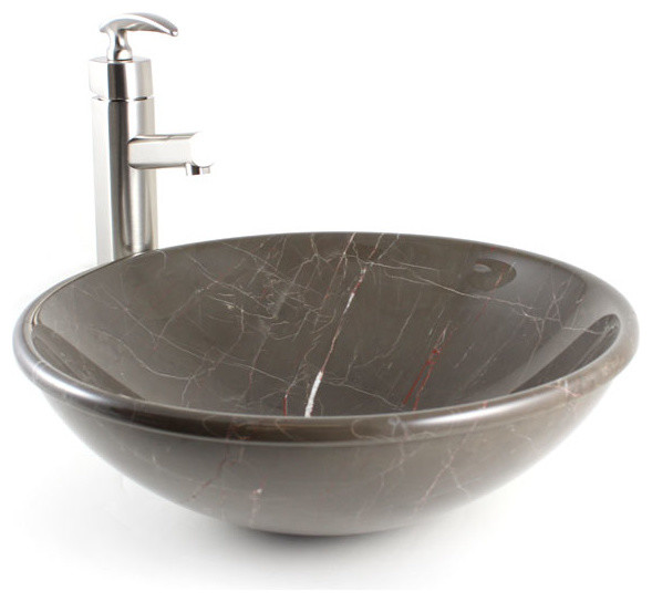... /Countertop Bathroom Lavatory Vessel Sink contemporary-bathroom-sinks